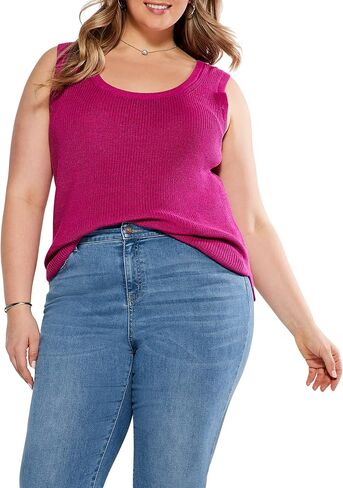 NIC+ZOE Women's Shaker Knit Tank in Saudi Arabia
