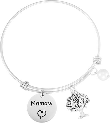 Mamaw Gifts Bracelet for Women Best Mamaw Ever Bracelets Maw Maw Present Ideas Jewelry for Mamaw Bracelet in Saudi Arabia