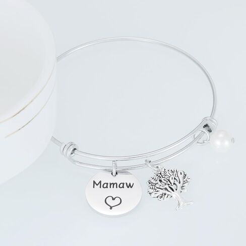 Mamaw Gifts Bracelet for Women Best Mamaw Ever Bracelets Maw Maw Present Ideas Jewelry for Mamaw Bracelet in Saudi Arabia