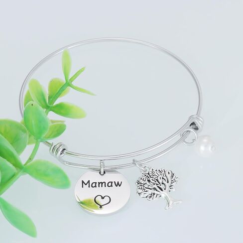 Mamaw Gifts Bracelet for Women Best Mamaw Ever Bracelets Maw Maw Present Ideas Jewelry for Mamaw Bracelet in Saudi Arabia