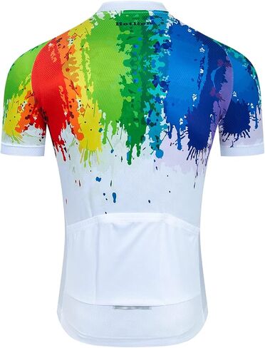 Hotlion الدراجات جيرسي الرجال دورة قصيرة الأكمام قميص الدراجة أعلى MTB دراجة الملابس in Kuwait