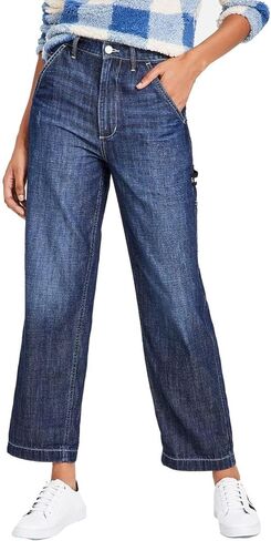 جينز تومي جينز نسائي قطن كاربنتر واسع الساق أزرق 29 in Kuwait