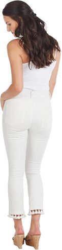 Mud Pie womens HARRISON TASSEL JEANS WH XS, White, X-Small US in Saudi Arabia