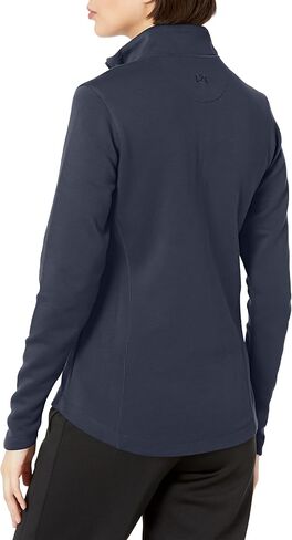 Cutter & Buck Women's Decatur Pima Long Sleeve Half-Zip Pullover in Saudi Arabia
