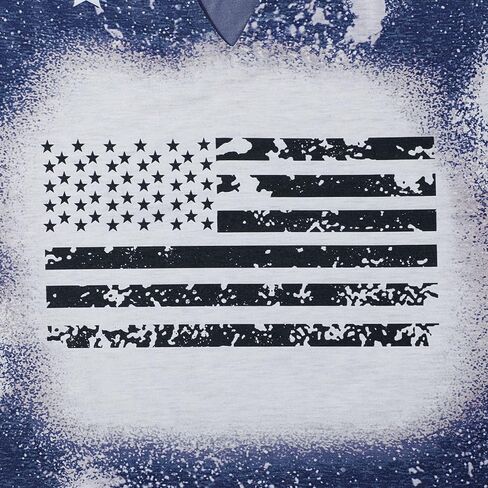 FASHGL المرأة 4th من يوليو تانك القمم نجوم مخطط العلم الدبابات يوم الاستقلال قميص علوي الصيف قميص بدون أكمام in Kuwait