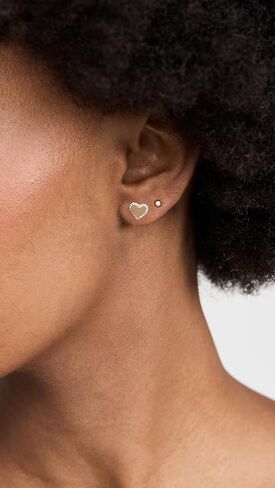SHASHI Women's Heart Stud Earrings in Saudi Arabia