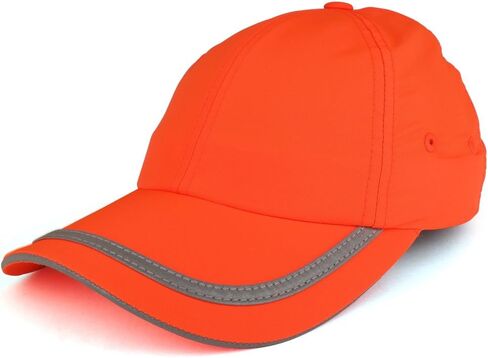 Trendy Apparel Shop Reflective Stripes High Enhanced Visibility Unstructured Safety Cap in Saudi Arabia