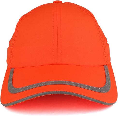 Trendy Apparel Shop Reflective Stripes High Enhanced Visibility Unstructured Safety Cap in Saudi Arabia