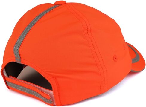 Trendy Apparel Shop Reflective Stripes High Enhanced Visibility Unstructured Safety Cap in Saudi Arabia