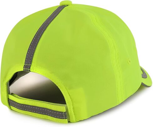 Trendy Apparel Shop Reflective Stripes High Enhanced Visibility Unstructured Safety Cap in Saudi Arabia