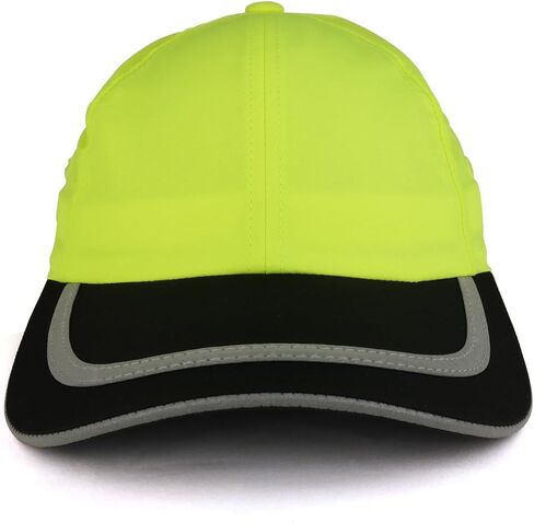 Trendy Apparel Shop Reflective Stripes High Enhanced Visibility Unstructured Safety Cap in Saudi Arabia