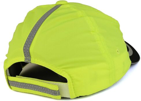 Trendy Apparel Shop Reflective Stripes High Enhanced Visibility Unstructured Safety Cap in Saudi Arabia