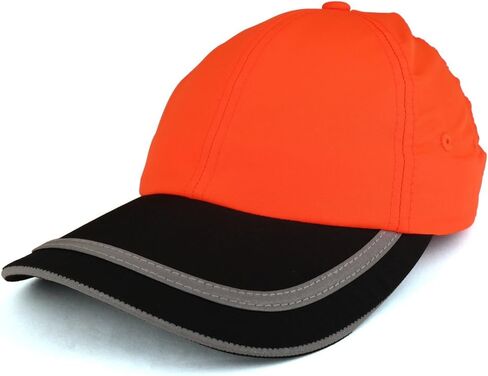 Trendy Apparel Shop Reflective Stripes High Enhanced Visibility Unstructured Safety Cap in Saudi Arabia