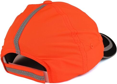 Trendy Apparel Shop Reflective Stripes High Enhanced Visibility Unstructured Safety Cap in Saudi Arabia
