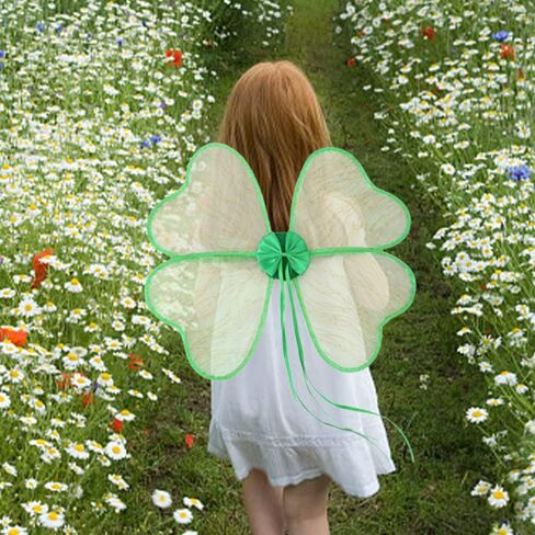 Halloween Fairy Wings for Girls, Halloween Dress Up Costume Accessories Sparkle Butterfly Angel Wings Costume Wings in Saudi Arabia