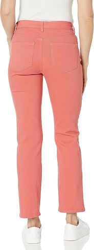 Gloria Vanderbilt Women's Amanda Classic High Rise Tapered Jean, Persimmon, 16 Petite in Kuwait