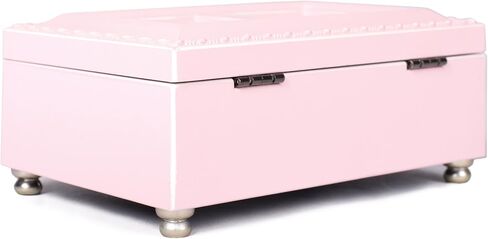 Cottage Garden Baby Girl Distressed Pink Petite Music Box/Jewelry Box Plays Jesus Loves Me in Saudi Arabia