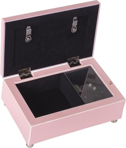 Cottage Garden Baby Girl Distressed Pink Petite Music Box/Jewelry Box Plays Jesus Loves Me in Saudi Arabia