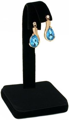 FindingKing Black Velvet Earring Display Jewlery Showcase Counter in Saudi Arabia