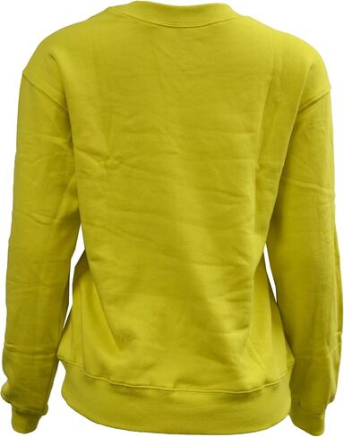 Disney Women's Pixar Monsters, INC. Crew Neck Sweatshirt (S) Neon Green in Saudi Arabia