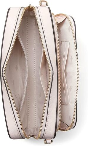 حقيبة يد ستاتشي طويلة تمر بالجسم من جلد سافيانو بسحاب مزدوج من كيت سبيد, ماسون بريك, S in Kuwait