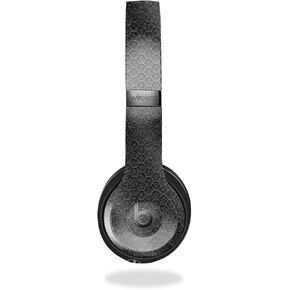 Glossy Glitter Headphone Skin Compatible with Beats Solo 4 - Hex Rays - Premium 3M Vinyl Protective Wrap Decal Cover - Easy to Apply | Crafted in The USA by MightySkins