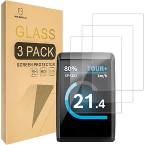 Mr.Shield Screen Protector compatible with Bosch Kiox 500 (BHU3700) [Tempered Glass] [3-PACK] [Japan Glass with 9H Hardness]