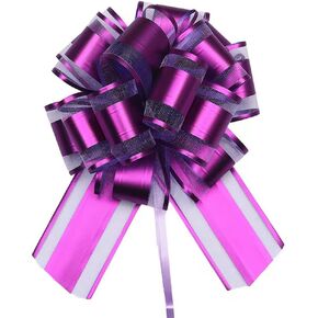 6 أجهزة كمبيوتر شخصى 6 بوصة سحب القوس هدية عيد الميلاد التفاف سحب القوس للهدايا التفاف حفلة عيد ميلاد عطلة هدية صناديق القوس سلة التعبئة والتغليف الأقواس لعيد الحب ويعرض زخارف زهرة in Kuwait