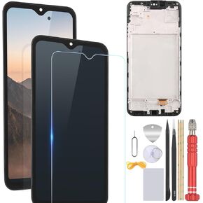 OLED for Samsung Galaxy A15 5G Screen Replacement for Samsung Galaxy A15 4G LCD Display Touch Screen Assembly with Repair Tools (with Frame)