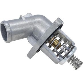 Engine Coolant Thermostat Housing Assembly 15-11125 ‎12674639 Compatible with Chevy Silverado 1500 Suburban Tahoe GMC Sierra 1500 Yukon Yukon XL Cadillac Escalade