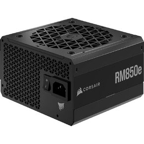 Corsair RM750e Fully Modular Low-Noise ATX Power Supply (Dual EPS12V Connectors, 105°C-Rated Capacitors, 80 Plus Gold Efficiency, Modern Standby Support) Black