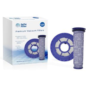 فلتر Fette - مرشحات مكنسة كهربائية HEPA Post Filter ومرشحات مسبقة متوافقة مع مكنسة كهربائية Dyson DC41، DC65، DC66، مقارنة بالجزء #920769-01 و#920640-01 (عبوة من قطعتين) in Saudi Arabia