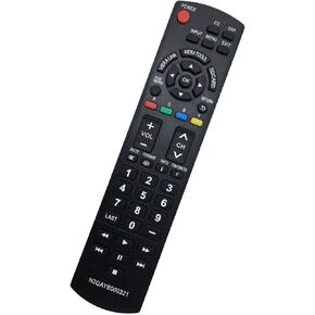 N2QAYB000321 Remote Compatible with Panasonic LCD Plasma TV TC-26LX14 TC-L26X1 TC-32LX14 TC-L32C12K TC-L32C12N TC-L32G1 TC-L37S1 TC-P42X1N TC-P46S1 TC-P50C1 TC-P50X1N TC-P54S1 TC-P58S1 TC-P65