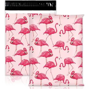 100Pcs Floral Poly Mailers 10 x 13 Inch Watercolor Rose Flower Packaging Bags Self Seal Mailing Envelop Bags for Small Business Clothing Document Gifts