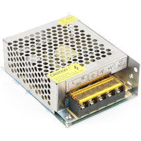 12V 5A DC Universal Regulated Switching Power Supply, 60W Transformers for LED Strip Light, Video Surveillance, CE Certified