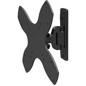 Monoprice Full Motion Single-Stud TV Wall Mount Bracket for 23" to 43" TVs up to 44lbs, Max VESA 200x200, Works with Concrete, Brick, and Wooden Studs