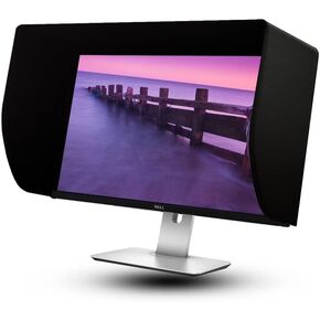 iLooker-27S 27 inch Ultr-Slim Frame LCD LED Video Monitor Hood Sunshade Sunhood for Dell HP Viewsonic Philips Samsung LG EIZO NEC ASUS ACER BENQ AOC LENOVO, Fits Monitor Frame Width 610-630mm