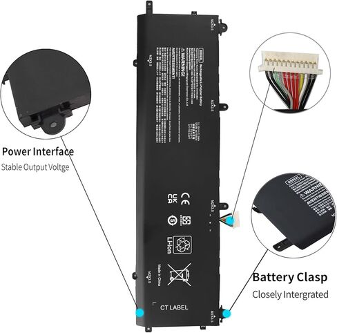 BN06XL L68299-005 Laptop Battery for HP Spectre X360 Convertible 15-EB 15T-EB 15-EB0XXX 15-EB1XXX 15-EB0053DX 15-EB0043DX 15-EB1043DX 15-EB0065NR 15T-EB000 15T-EB100 BN06072XL L68235-1C1 72.9Wh in Kuwait