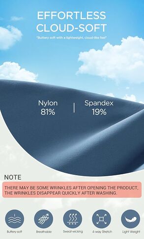 ODODOS Cloud Feeling Cross Waist Yoga Shorts with Pockets for Women, 6" Crossover High Waist Lounge Biker Shorts in Kuwait