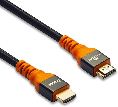 8K HDMI Cable [16FT], HDMI 2.1 Cord 48Gbps Compatible with Apple TV, Roku,Samsung QLED, Monitor, Projector in Saudi Arabia