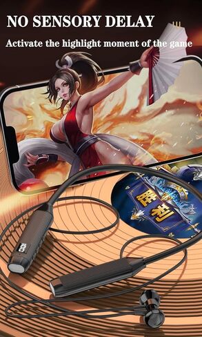 سماعات بلوتوث، سماعات رأس لاسلكية مع وقت تشغيل يصل إلى 25 ساعة، سماعات أذن لاسلكية بلوتوث 5.3 عالية الدقة وعزل صوت ستيريو عميق IPX4، سماعات مقاومة للماء للتمرين والجري والرياضة، أندرويد، iOS in Kuwait