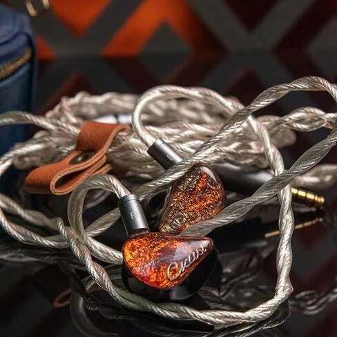 سماعات أذن HiFiGo Myer-Audio CKLVX D41 1DD+4BA هجينة داخل الأذن، سماعات أذن HiFi IEM سائق ديناميكي فردي و4 أجزاء محرك متوازن (3.5 مم) in Kuwait