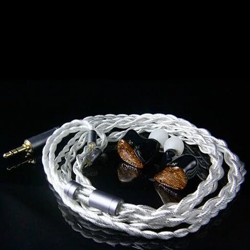 سماعات أذن HiFiGo Myer-Audio CKLVX D41 1DD+4BA هجينة داخل الأذن، سماعات أذن HiFi IEM سائق ديناميكي فردي و4 أجزاء محرك متوازن (3.5 مم) in Kuwait