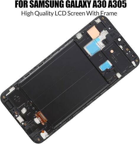 بديل لشاشة LCD Samsung Galaxy A30 مع إطار INCELL لهاتف Samsung A305 A305F A305G A305YN A305N A305GT مجموعة محول رقمي لشاشة تعمل باللمس شاشة LCD مع طقم إصلاح (بدون وظيفة بصمة الإصبع) in Saudi Arabia