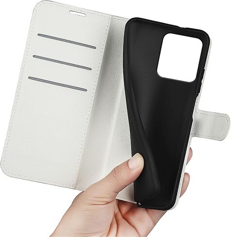 حافظة قلابة لهاتف Motorola ThinkPhone Wallet من جلد البولي يوريثان حافظة حماية مغناطيسية للهاتف المحمول لهاتف Moto Think Phone 5G Folio Book Cover مع حامل (أرجواني) in Kuwait