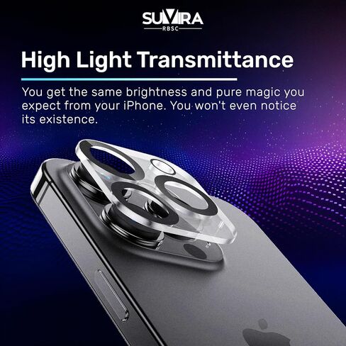 Phone Cover 5-in-1 Combo,Clear Magnetic Case, (Compatible with iPhone 15Pro Max), Non Yellowing with 2 Screen & 2Camera Lens Protectors- Ultimate Protection and Style in Saudi Arabia