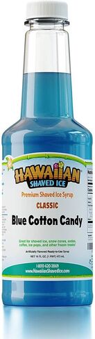 Hawaiian Shaved Ice Syrup Pint, Pineapple Flavor, Great For Slushies, Italian Soda, Popsicles, & More, No Refrigeration Needed, Contains No Nuts, Soy, Wheat, Dairy, Starch, Flour, or Egg Products in Saudi Arabia