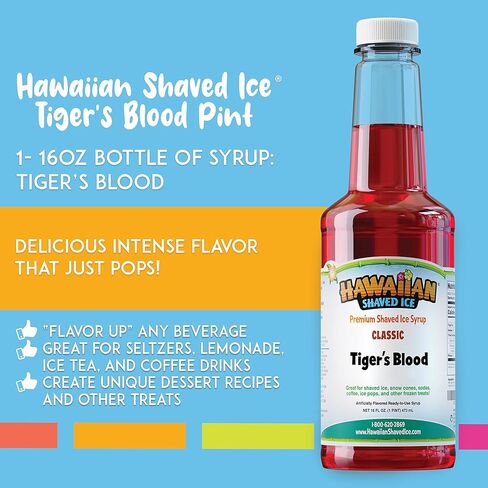 نصف لتر شراب الثلج المحلوق من هاواي، نكهة الأناناس، رائع للسلاش، الصودا الإيطالية، المصاصات، وأكثر من ذلك، لا حاجة للتبريد، لا يحتوي على المكسرات أو الصويا أو القمح أو منتجات الألبان أو النشا أو الدقيق أو منتجات البيض in Kuwait