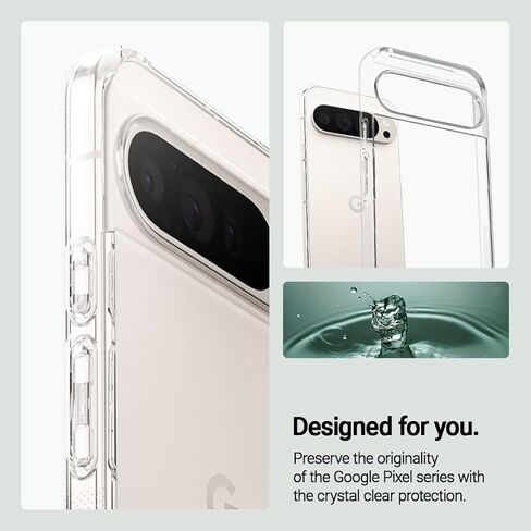 Caseology Capella Kickstand for Google Pixel 9 Pro Case, for Pixel 9 Case 5G [Military Grade Drop Tested](2024) - Clear Ivory in Saudi Arabia