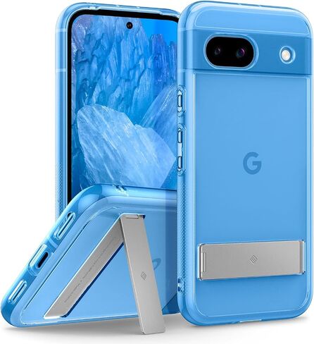 Caseology Capella Kickstand for Google Pixel 9 Pro Case, for Pixel 9 Case 5G [Military Grade Drop Tested](2024) - Clear Ivory in Saudi Arabia